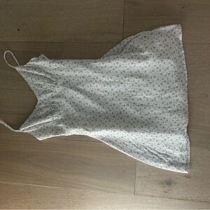 Princess Polly Floral White and Pink Spaghetti Strap Dress